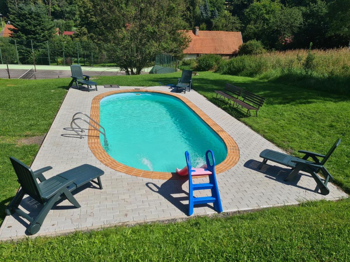Penzion Kamzik Ceska Kamenice Exterior photo