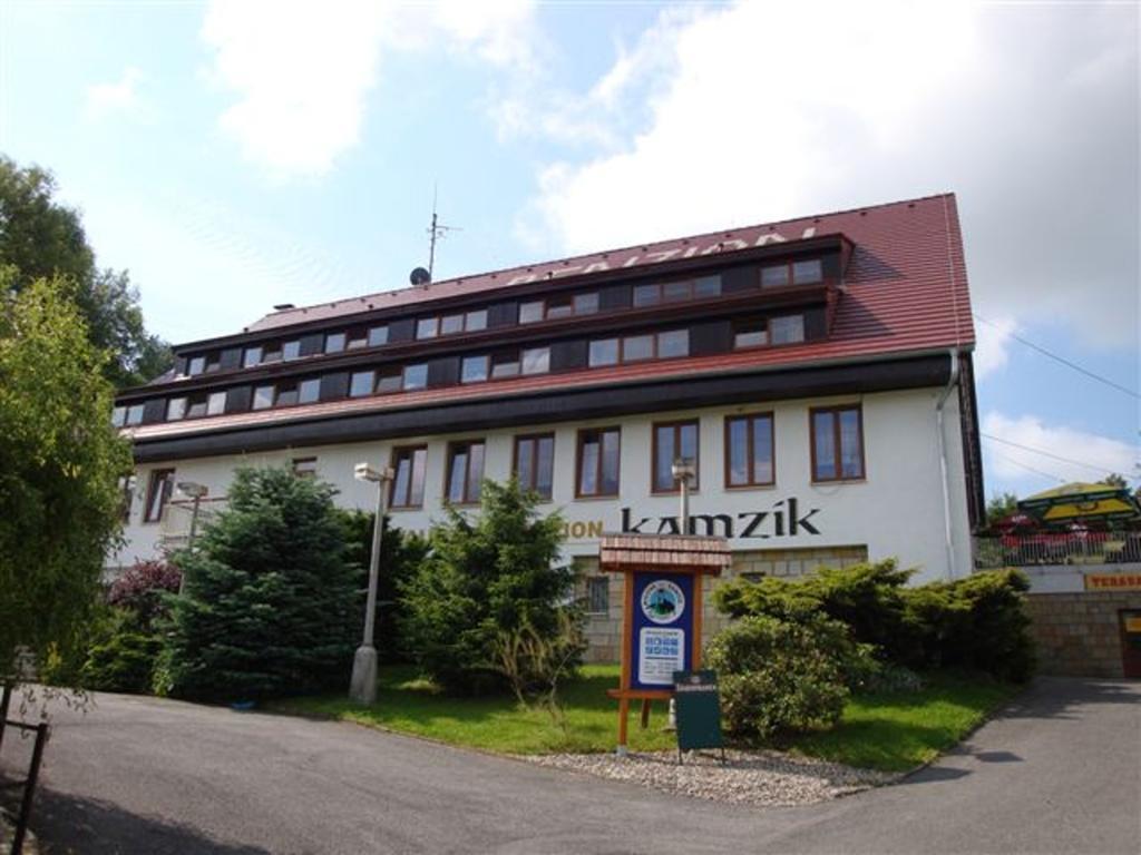 Penzion Kamzik Ceska Kamenice Exterior photo